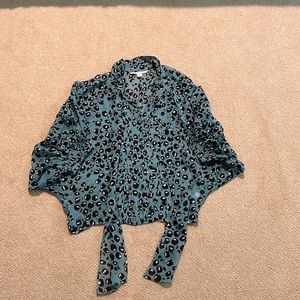 Diane von Furstenberg Dolman Sleeve Blouse